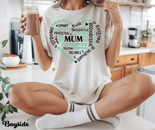 MUM Heart T-Shirt