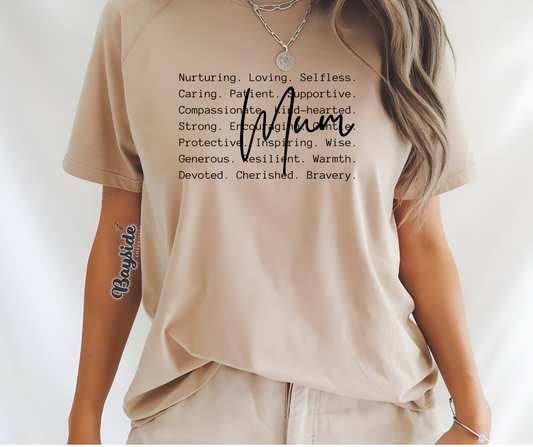 MUM Appreciation T-shirt